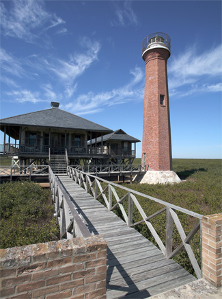 Aransas Pass (Lydia Ann) Lighthouse, Texas at Lighthousefriends.com