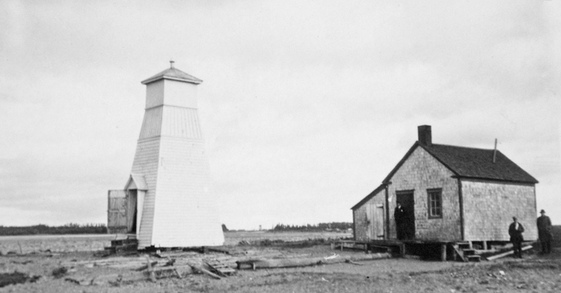 Bathurst Range (Carron Point) Lighthouse, New Brunswick Canada at