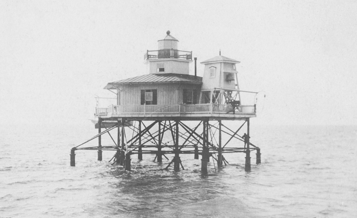 York Spit Lighthouse, Virginia at Lighthousefriends.com