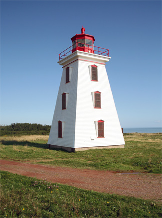 Cape Egmont Lighthouse, Prince Edward Island Canada at ...