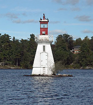 Rosseau (Lighthouse Shoal) Lighthouse, Ontario Canada at ...